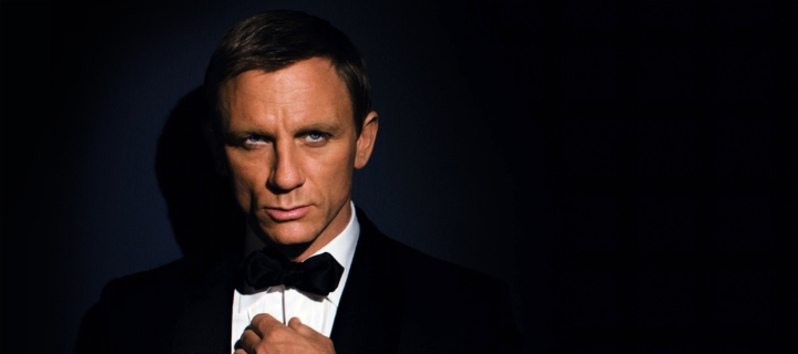 Fondo de pantalla James Bond Suit 720x320