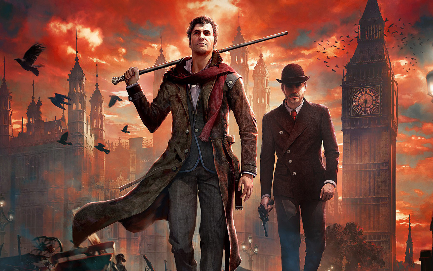 Fondo de pantalla Sherlock Holmes Crimes & Punishments Game 1680x1050