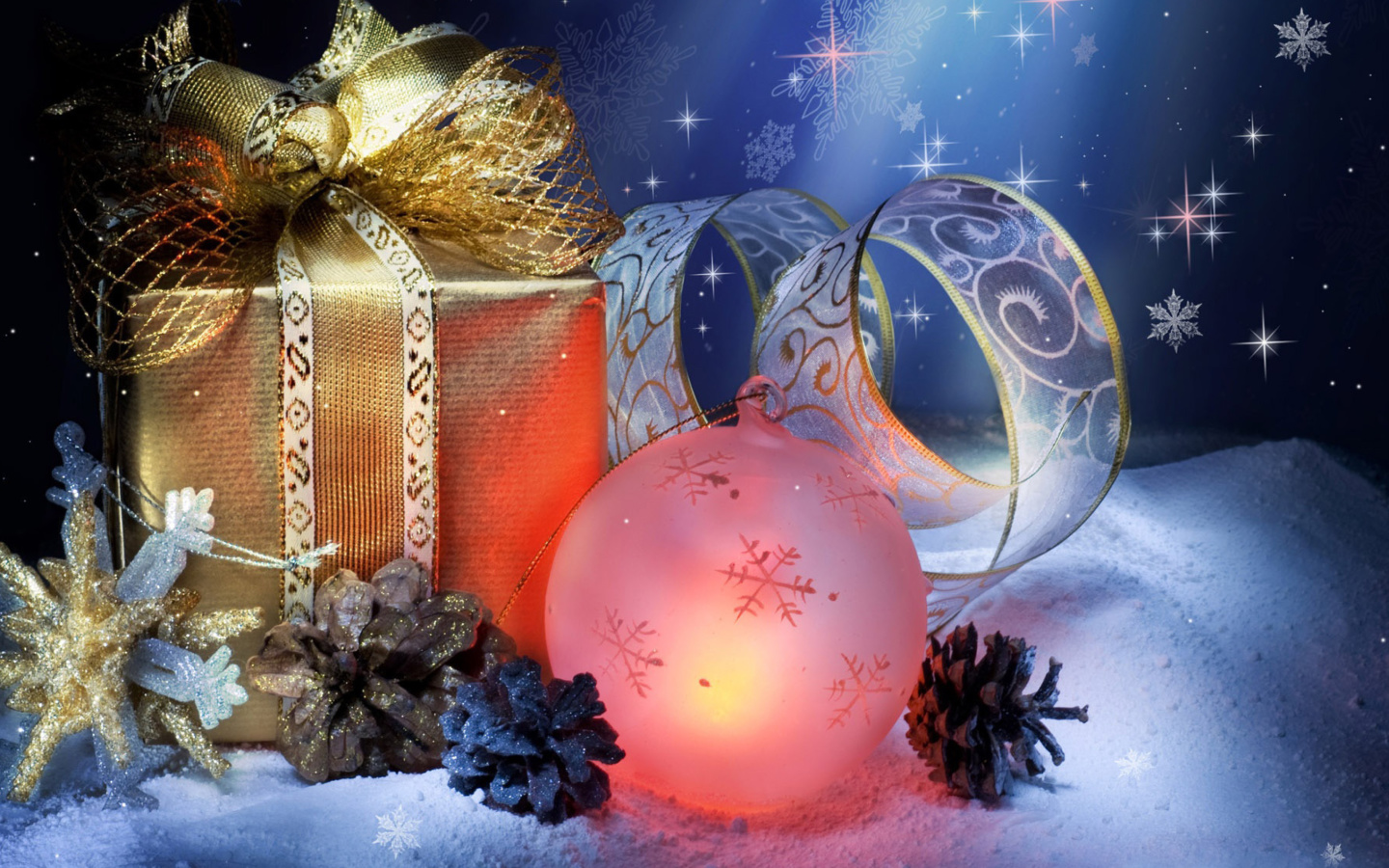 Fondo de pantalla Christmas Gifts 1440x900