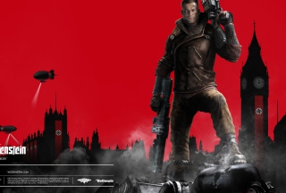 Wolfenstein The New Order Video Game sfondi gratuiti per Samsung Galaxy Note 2 N7100