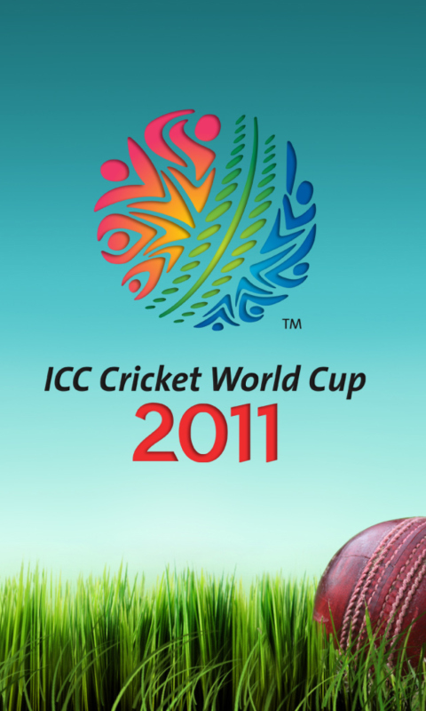 Das 2011 Cricket World Cup Wallpaper 480x800