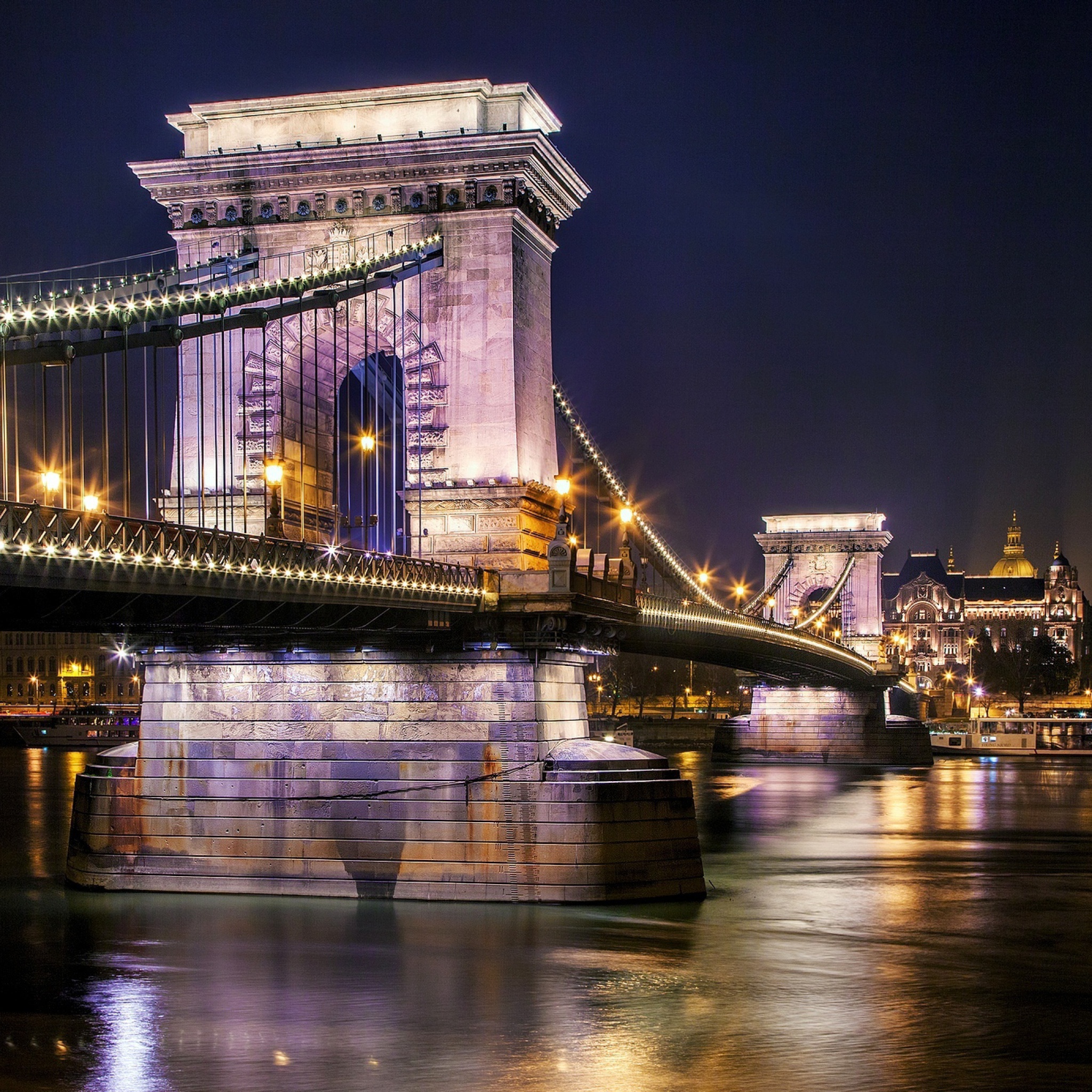 Chain Bridge, Budapest, Hungary без смс