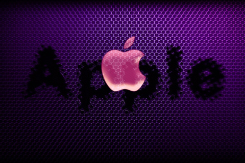 MacBook Pro Logo wallpaper 480x320