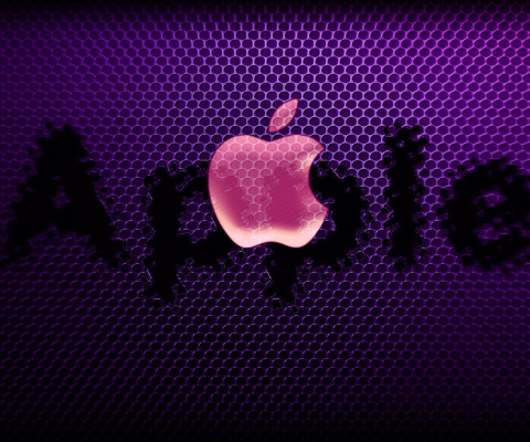 Das MacBook Pro Logo Wallpaper 480x400