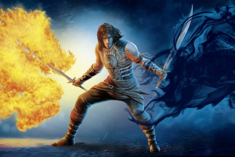 Das Prince Of Persia 2 Shadow And Flame Wallpaper 480x320