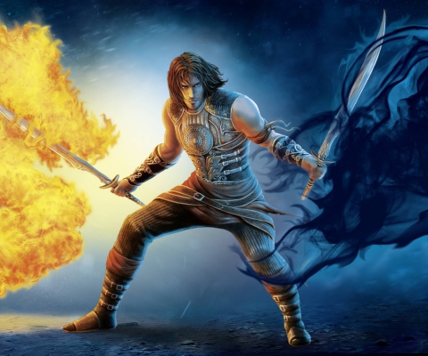 Screenshot №1 pro téma Prince Of Persia 2 Shadow And Flame 480x400