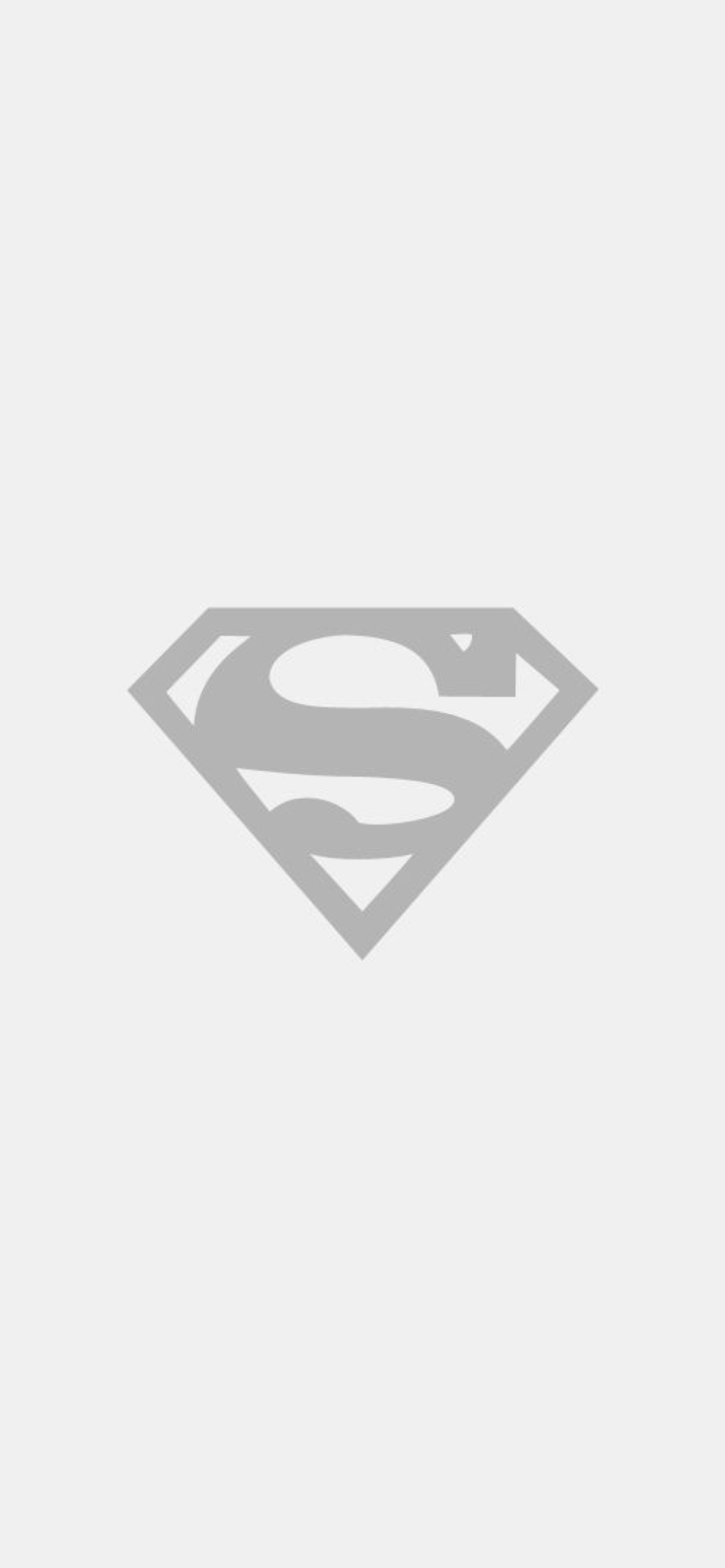 Обои Superman Logo 1170x2532