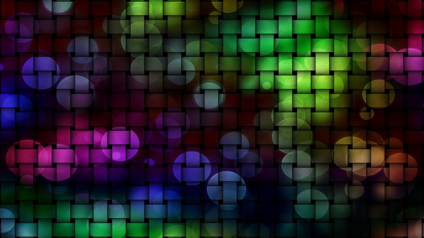 Screenshot №1 pro téma Colorful Texture 1366x768