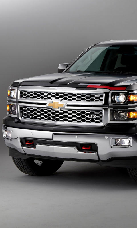 Sfondi Chevrolet Silverado Tuning 480x800