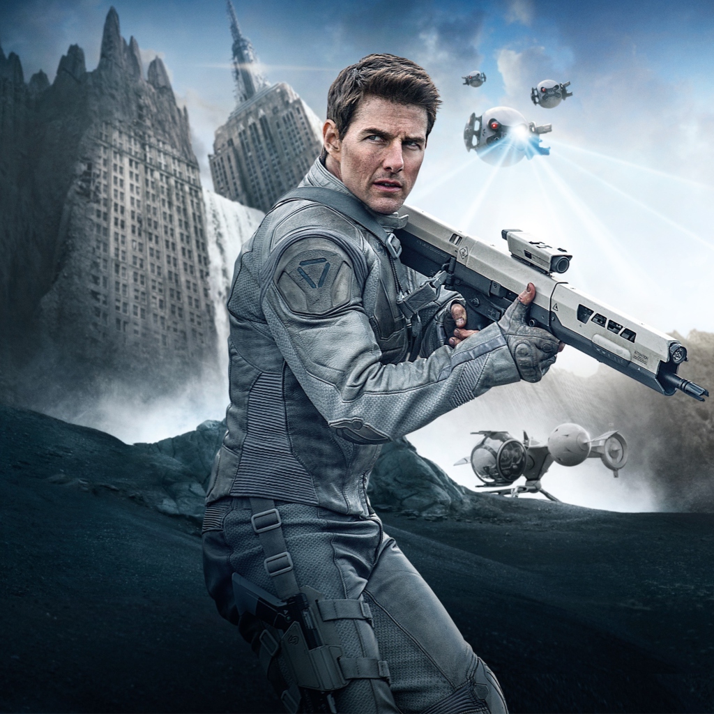 Das Tom Cruise In Oblivion Wallpaper 1024x1024