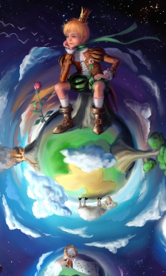 Das The Little Prince Fairytale Wallpaper 240x400