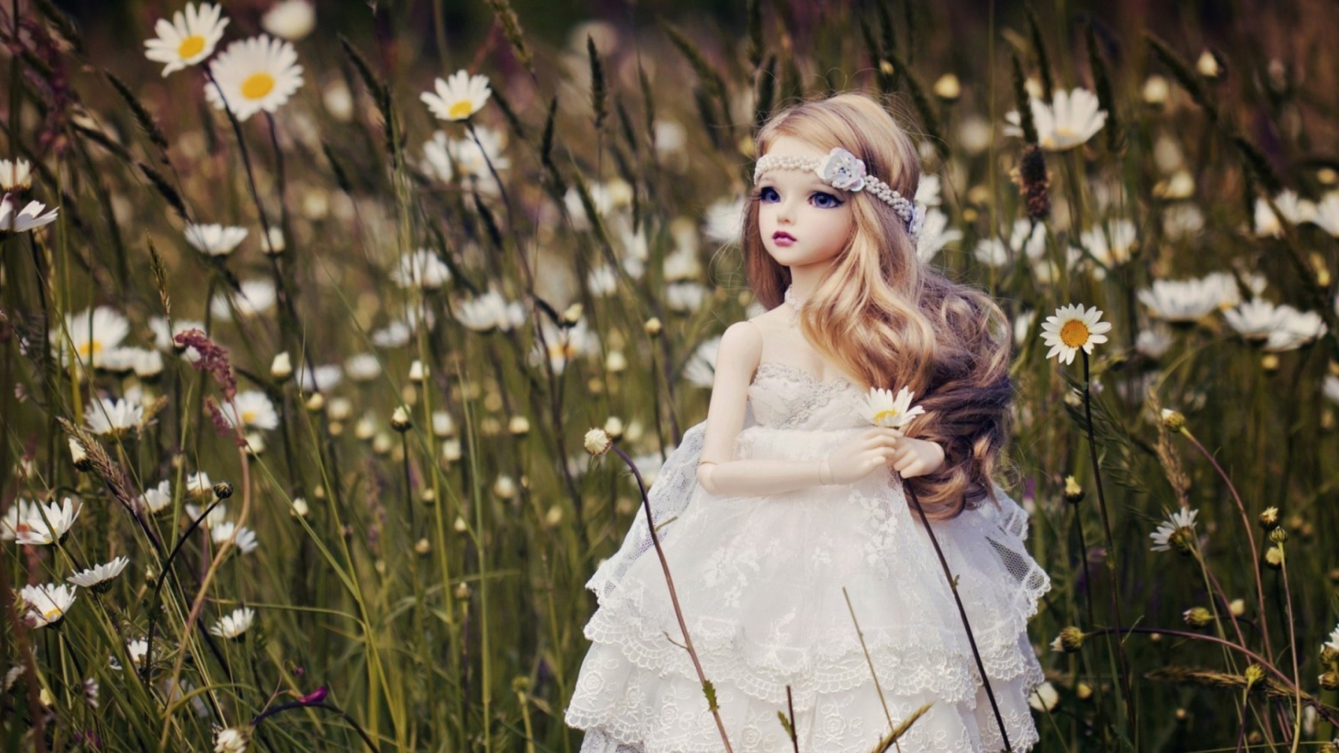 Beautiful Bride Doll wallpaper 1920x1080