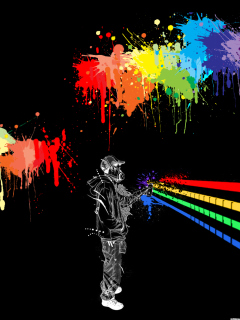 Spray Painting Graffiti screenshot #1 240x320