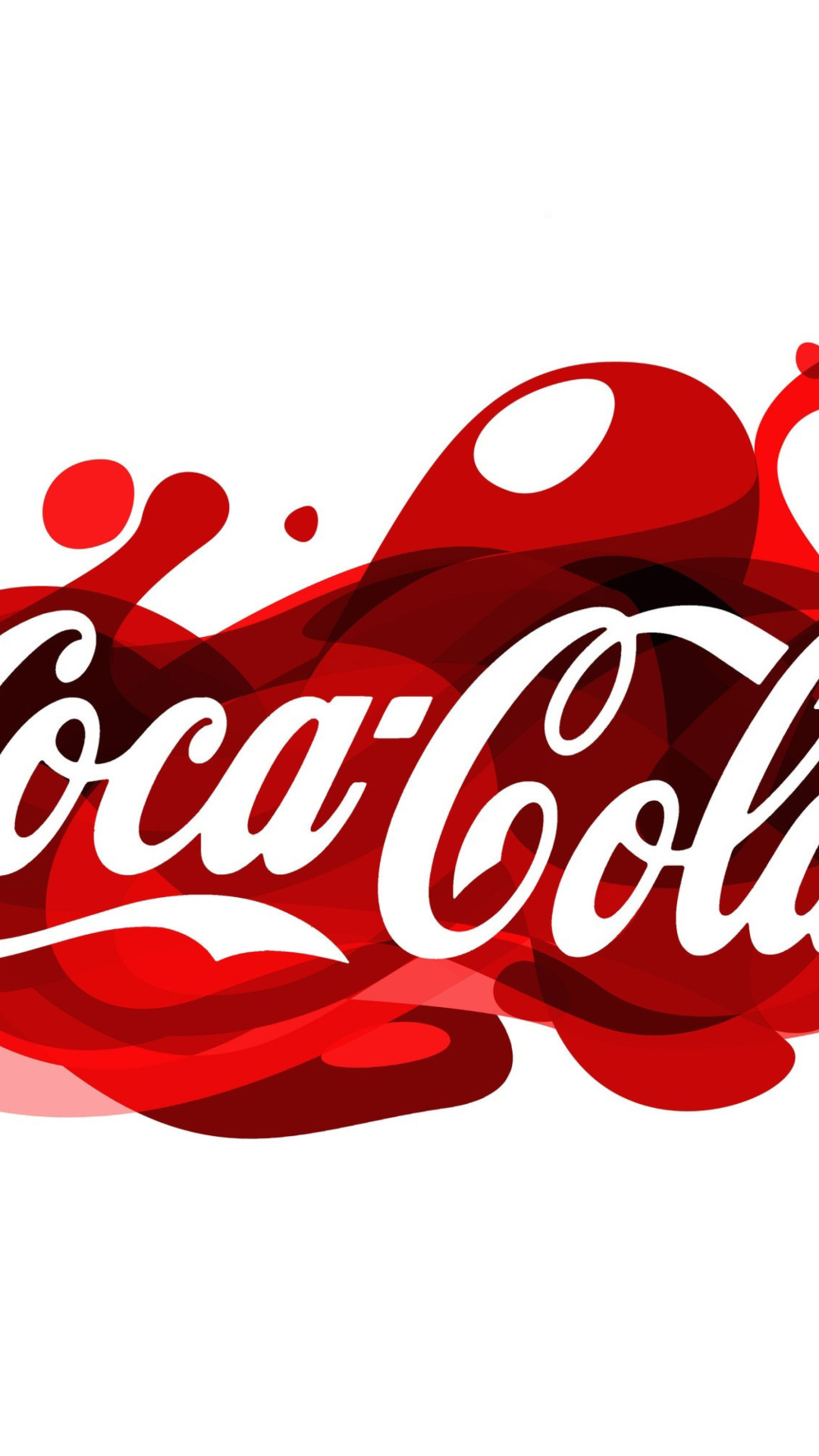 Das Coca Cola Logo Wallpaper 1080x1920