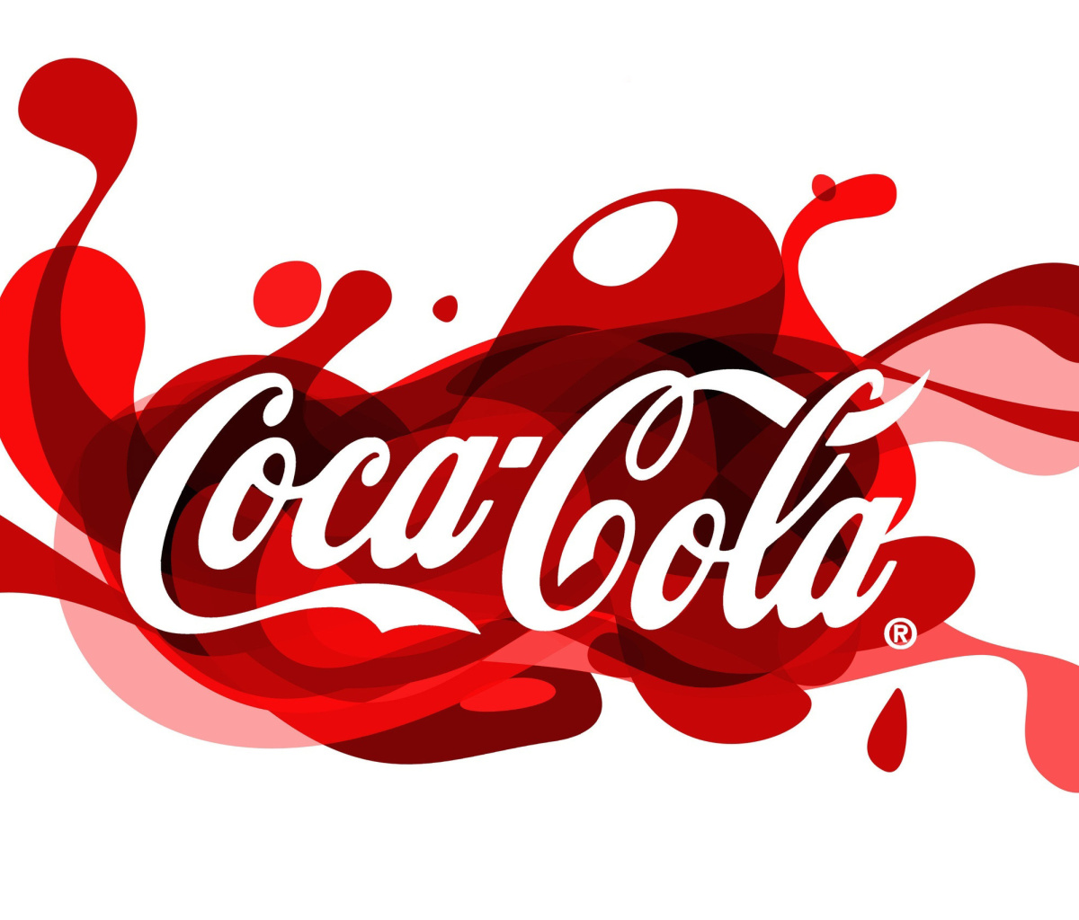 Обои Coca Cola Logo 1200x1024
