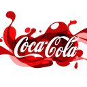 Обои Coca Cola Logo 128x128