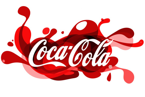 Das Coca Cola Logo Wallpaper 480x320