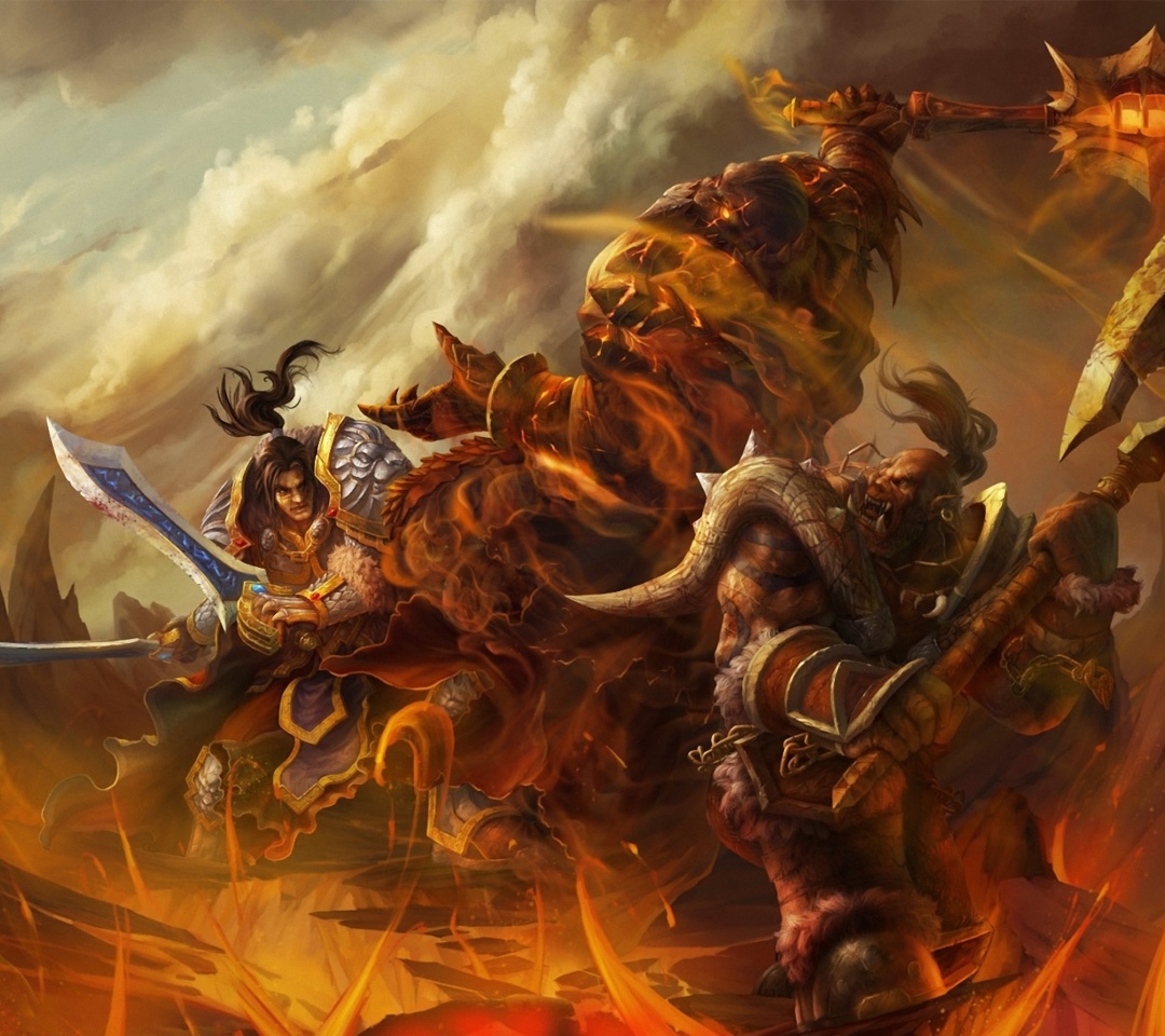 Sfondi World of Warcraft Battle 1080x960