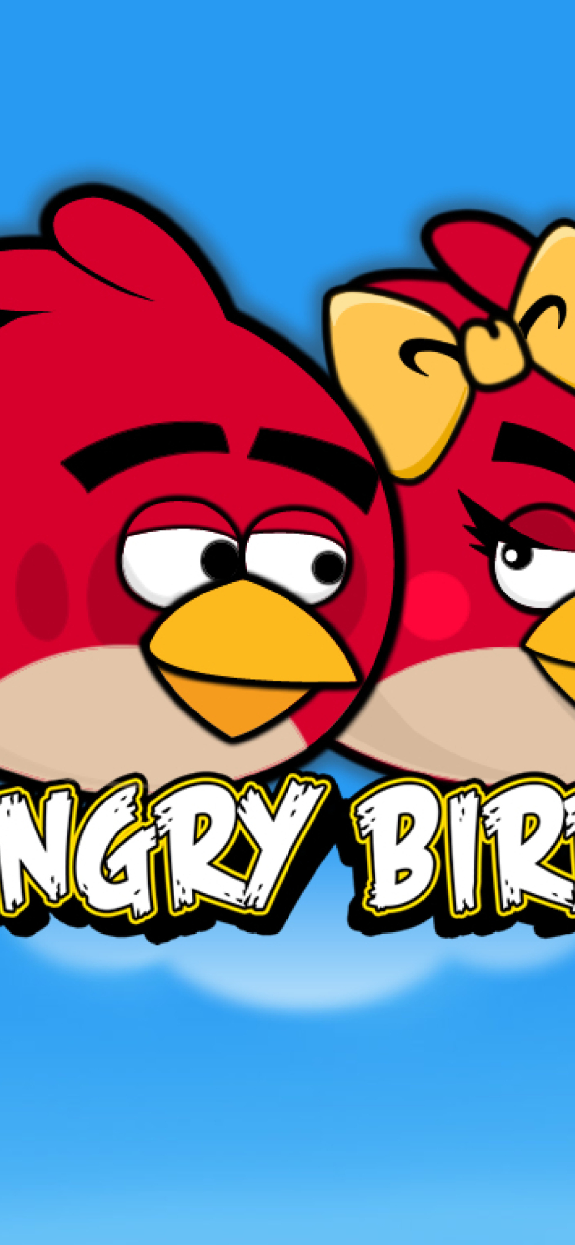 Screenshot №1 pro téma Angry Birds Love 1170x2532