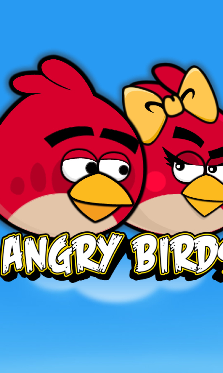 Sfondi Angry Birds Love 768x1280