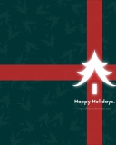 Fondo de pantalla Happy Holidays 128x160