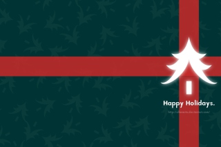 Kostenloses Happy Holidays Wallpaper für Android, iPhone und iPad