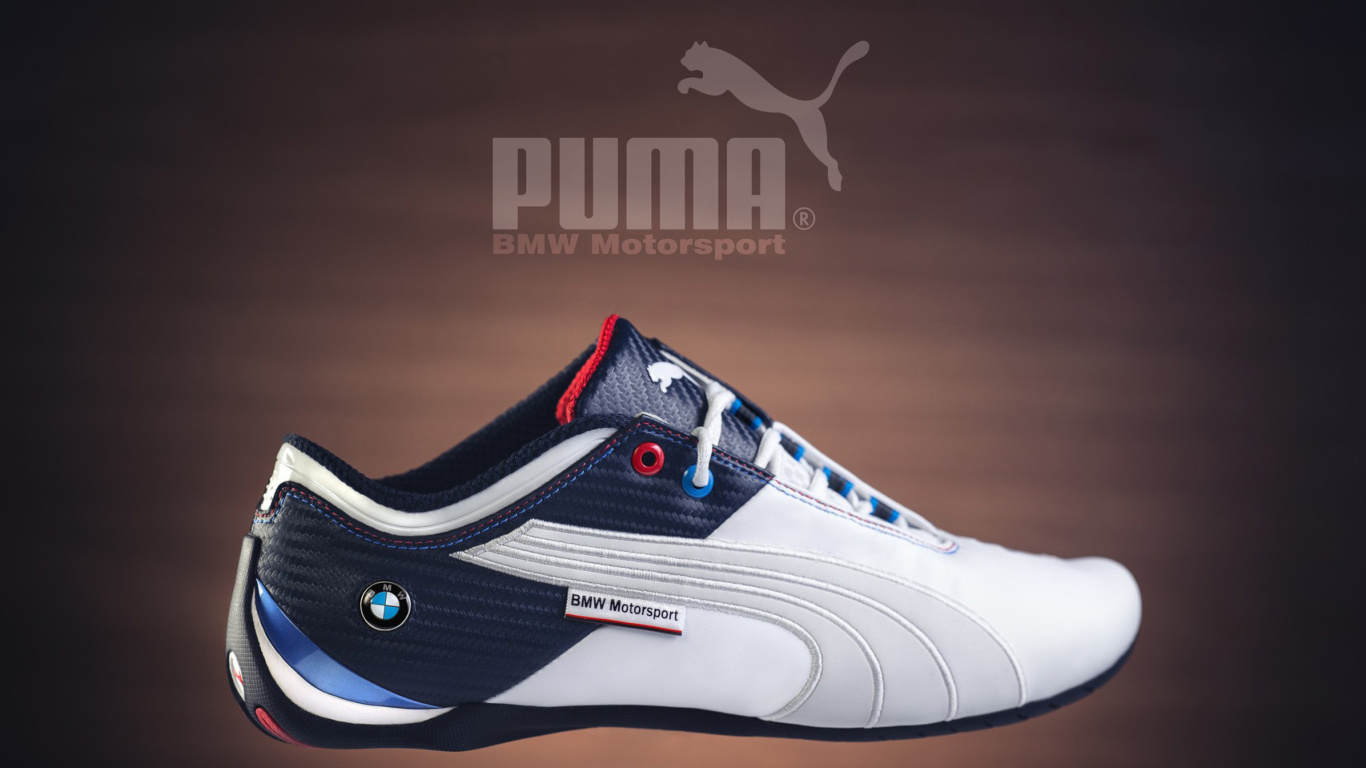 Fondo de pantalla Puma BMW Motorsport 1366x768