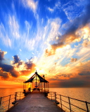 Sunset Pier screenshot #1 128x160