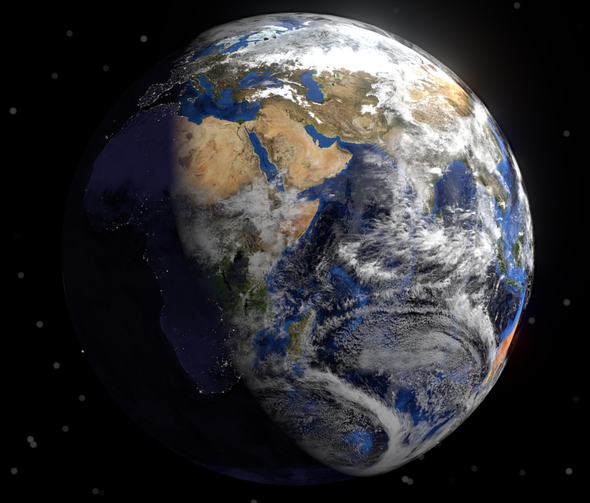 Screenshot №1 pro téma Earth 1200x1024