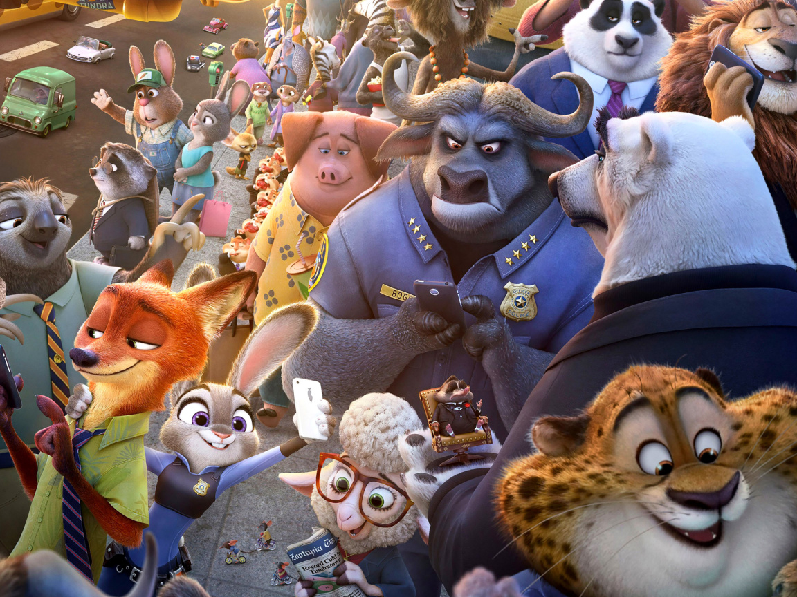 Zootopia 2016 wallpaper 1152x864