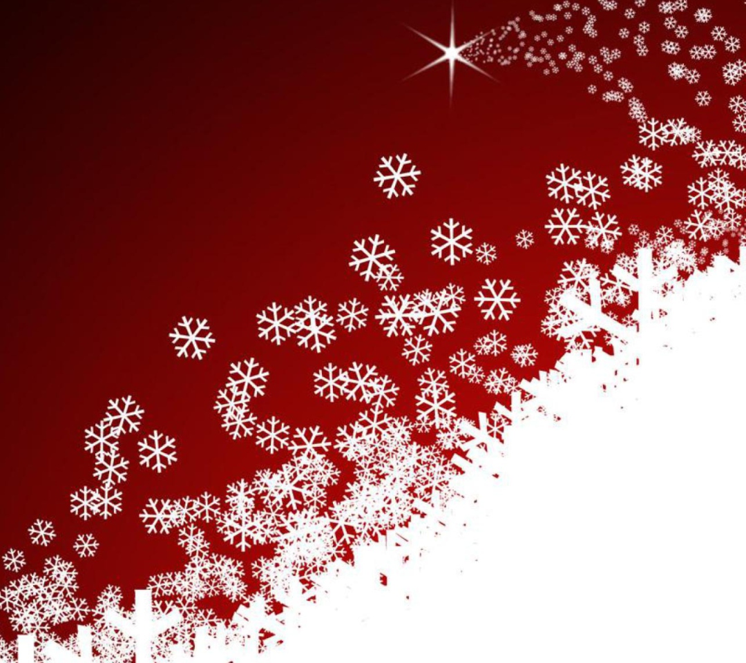 Snowflakes wallpaper 1080x960