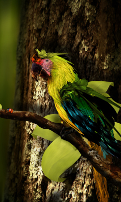 Rare Parrot screenshot #1 240x400