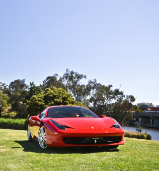 Red Ferrari - Obrázkek zdarma pro 1024x1024