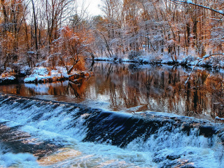 Winter Stream screenshot #1 320x240