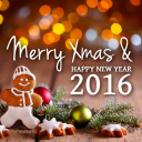 Fondo de pantalla Happy New Year 2016 Clipart 128x128