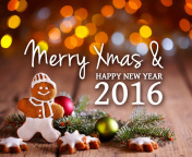 Sfondi Happy New Year 2016 Clipart 176x144
