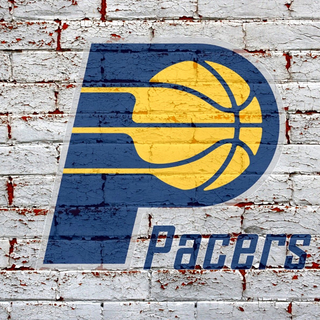 Indiana Pacers NBA Logo wallpaper 1024x1024