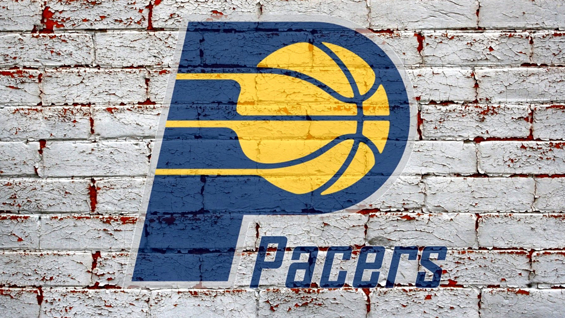 Обои Indiana Pacers NBA Logo 1920x1080
