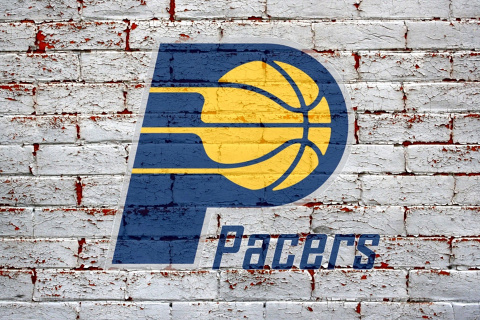 Indiana Pacers NBA Logo wallpaper 480x320