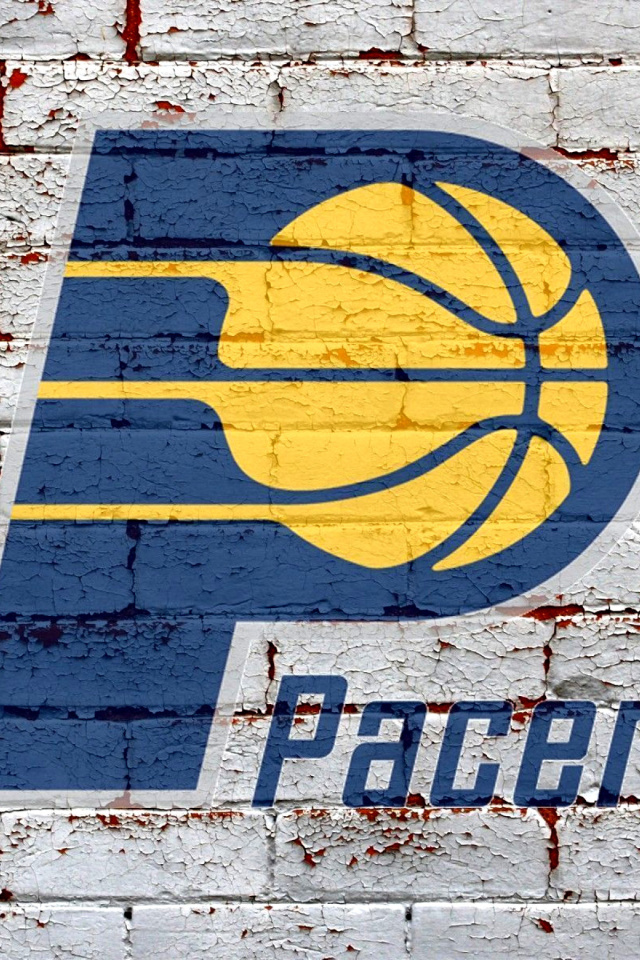 Indiana Pacers NBA Logo wallpaper 640x960