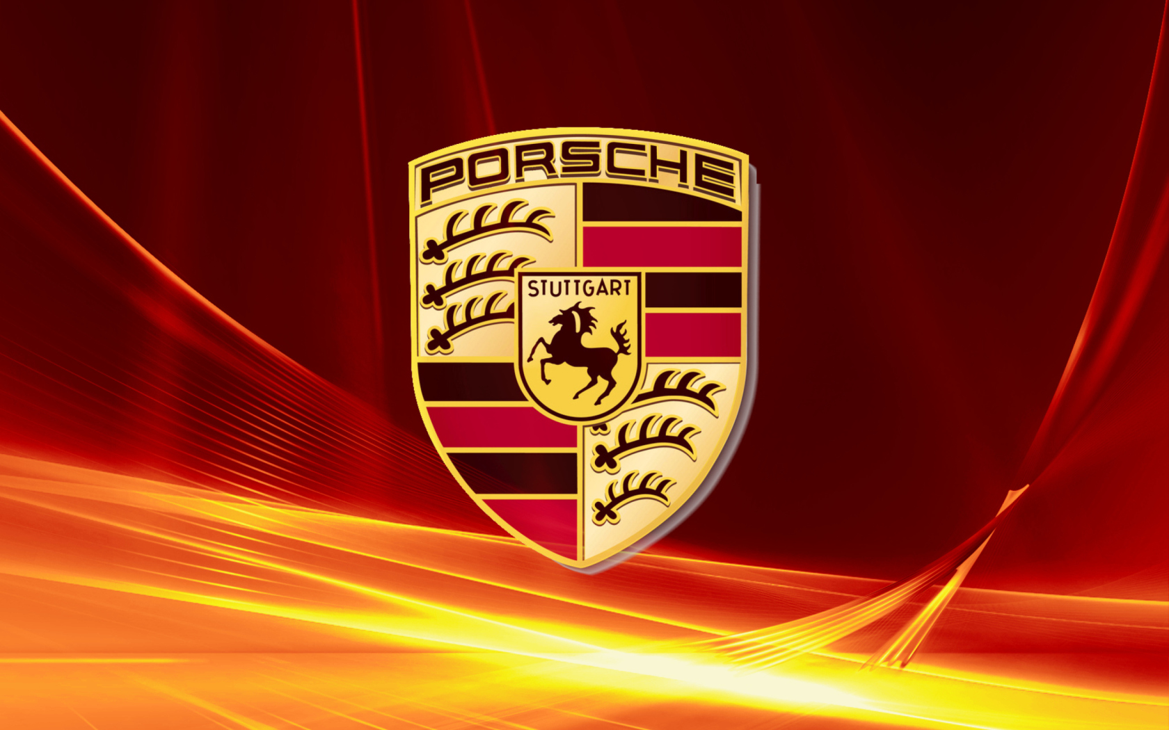 Screenshot №1 pro téma Porsche Logo 1680x1050