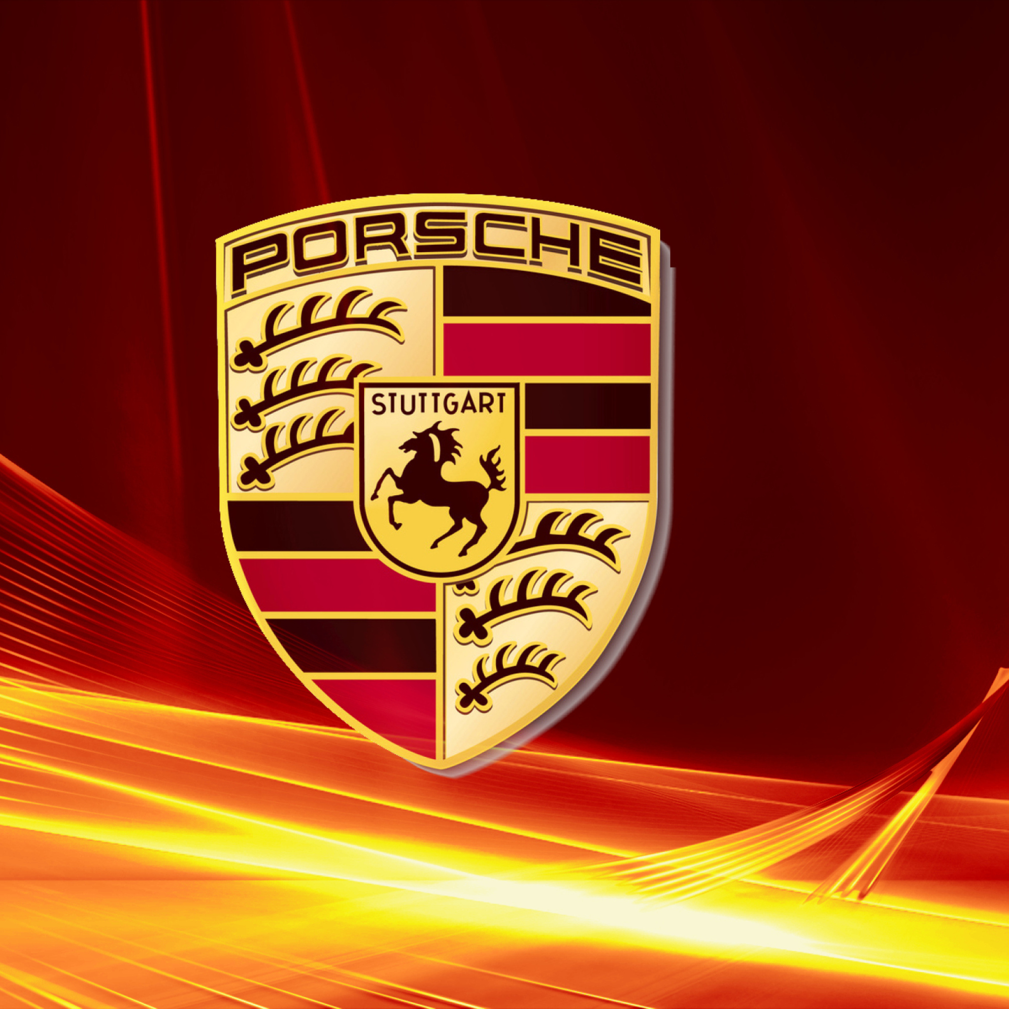 Porsche Logo wallpaper 2048x2048