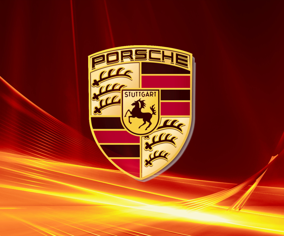 Обои Porsche Logo 960x800