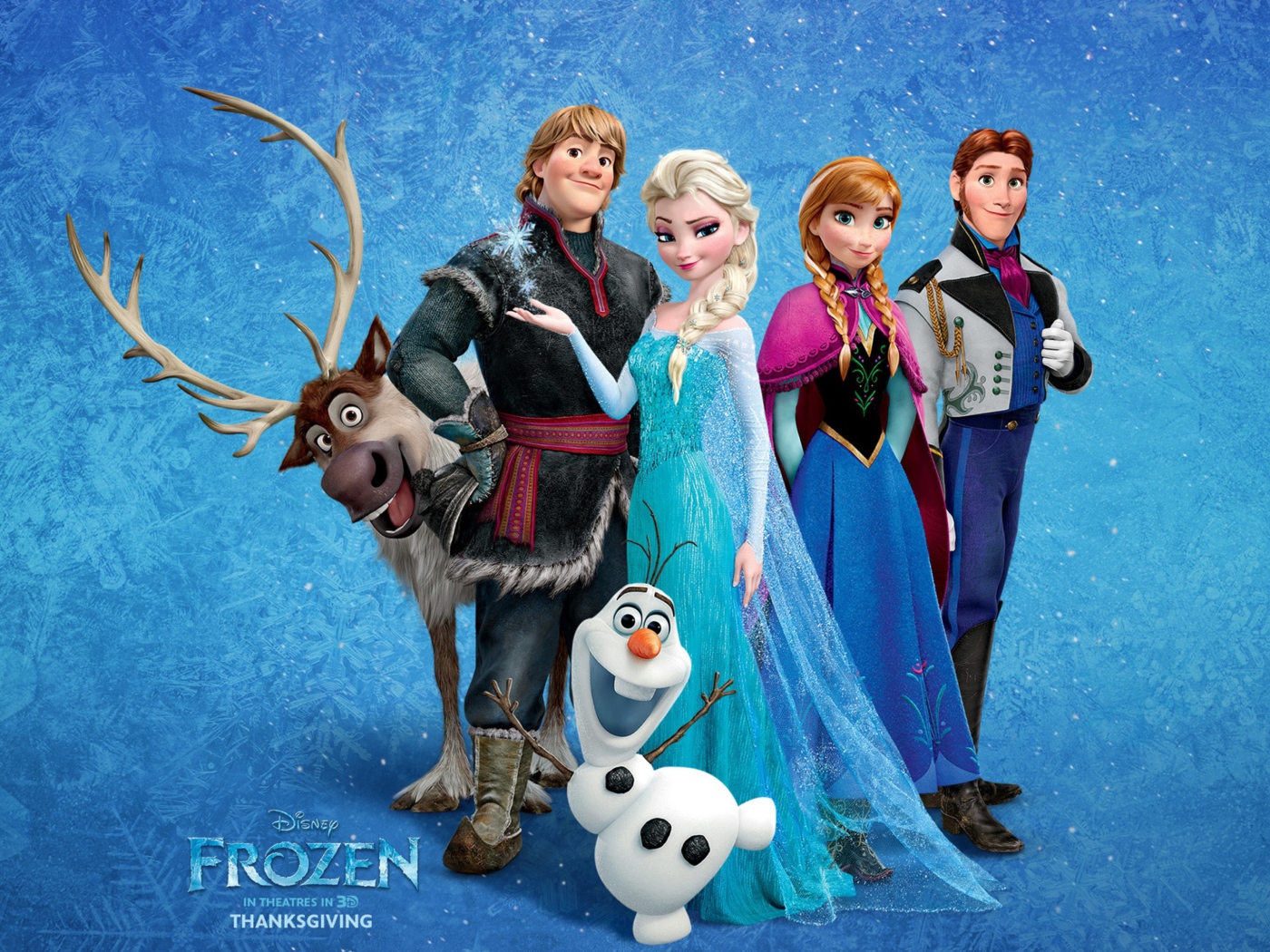 Frozen wallpaper 1400x1050