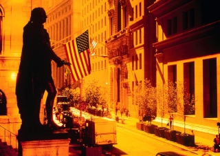 Wall Street - New York USA - Obrázkek zdarma 