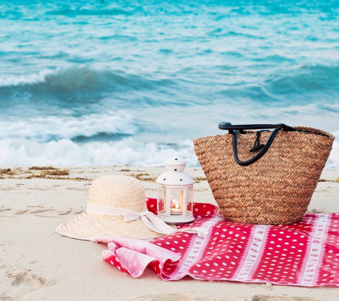 Seaside Picnic wallpaper 1080x960