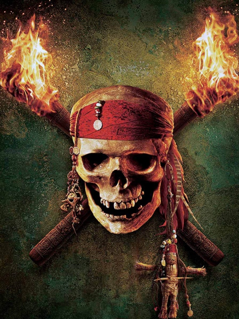 Pirates Of The Caribbean wallpaper 480x640