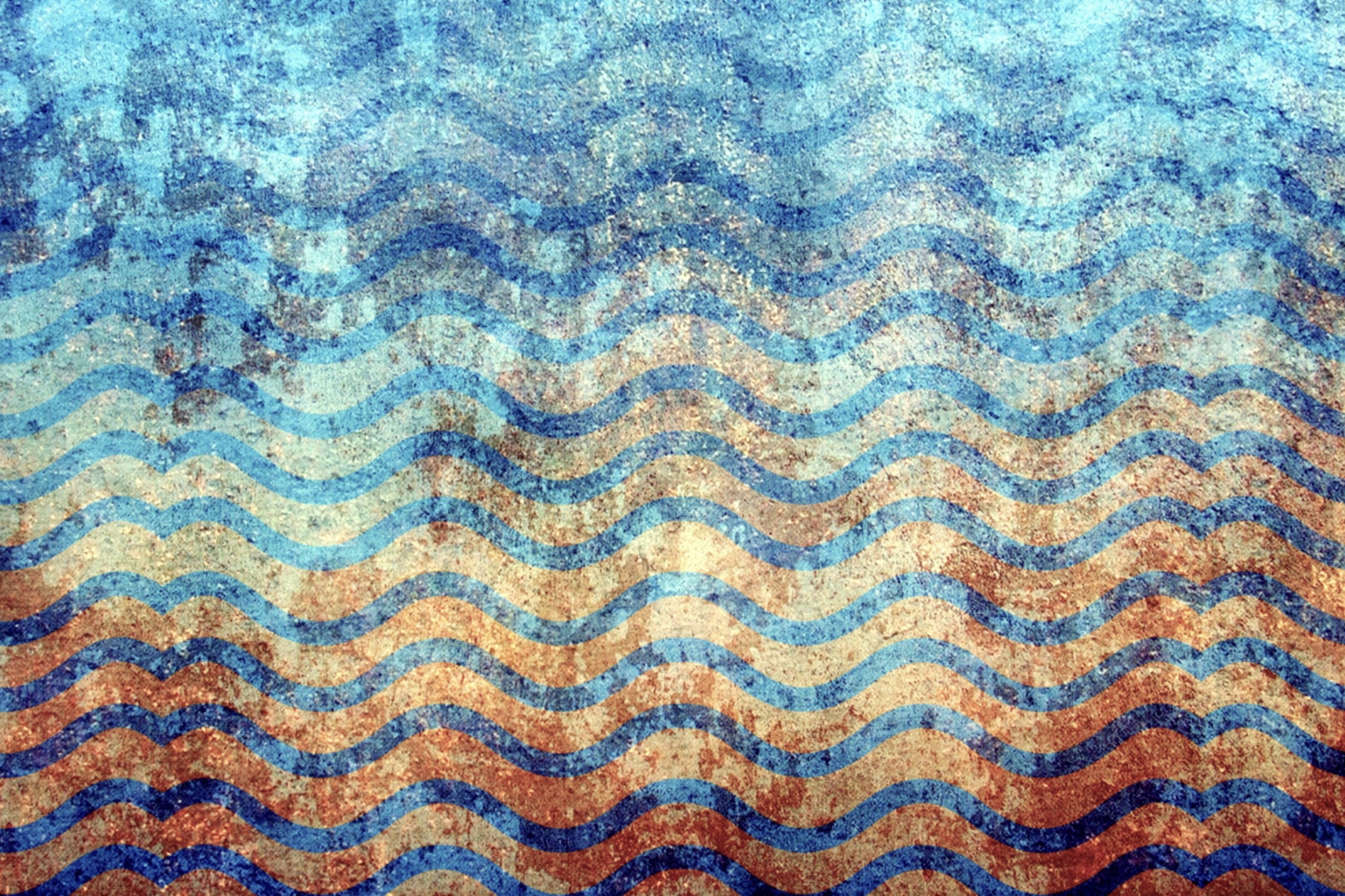 Fondo de pantalla Wave Pattern 2880x1920