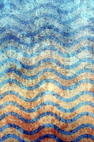 Das Wave Pattern Wallpaper 320x480