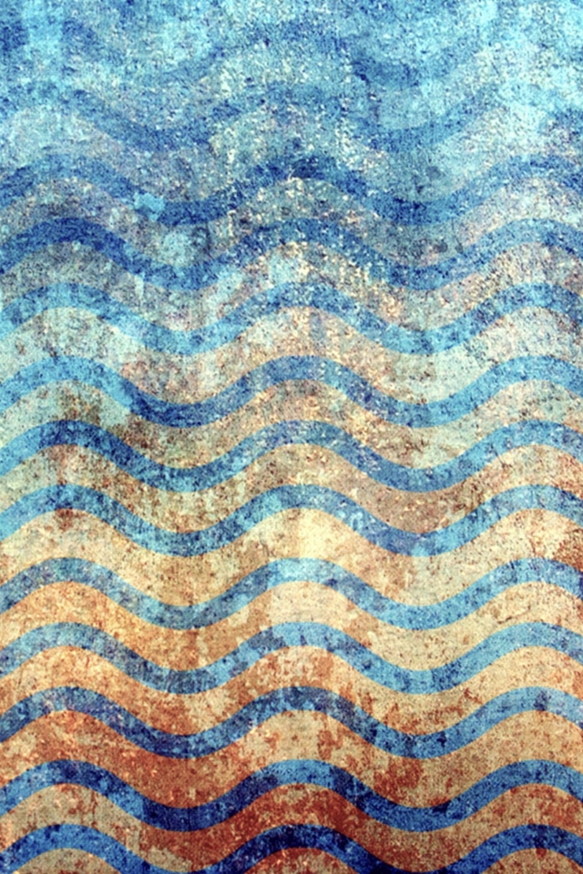 Wave Pattern wallpaper 640x960
